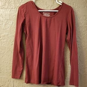 Burgundy Tee
